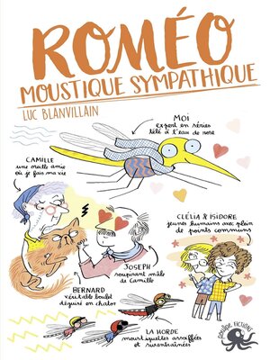 cover image of Roméo, moustique sympathique--Lecture roman jeunesse humour amour--Dès 8 ans